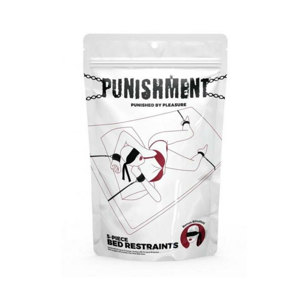 677613578044_1 Punishment Bed Restraints 5pc - Image 1