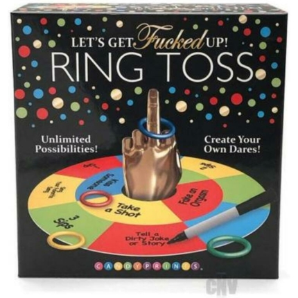 Let's Get Fucked Up Ring Toss Game