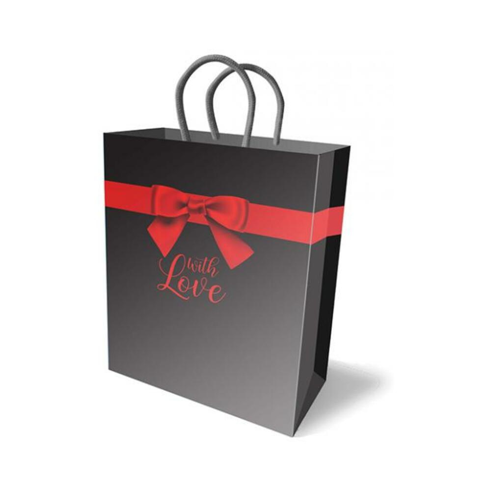 685634103398_1 Red Bow With Love Gift Bag - Image 1
