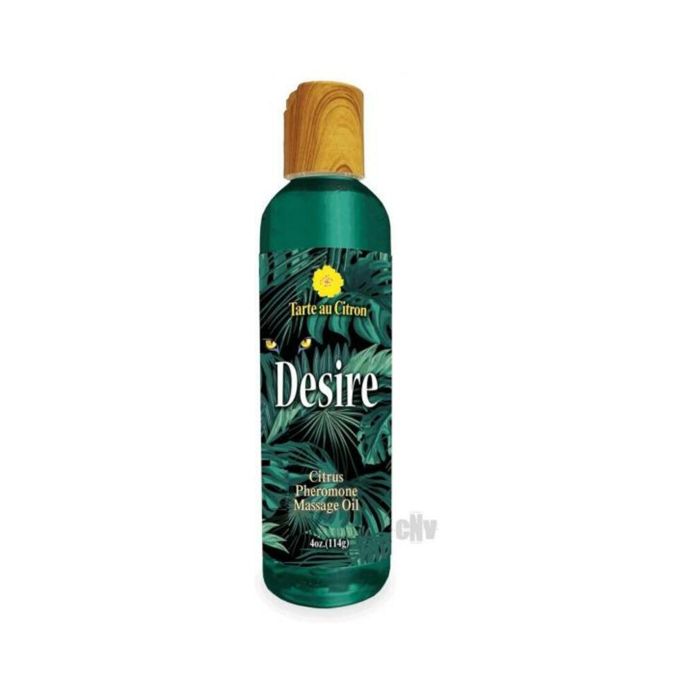 685634111294_1 Desire Pheromone Massage Oil Citrus 4 Oz. - Image 1