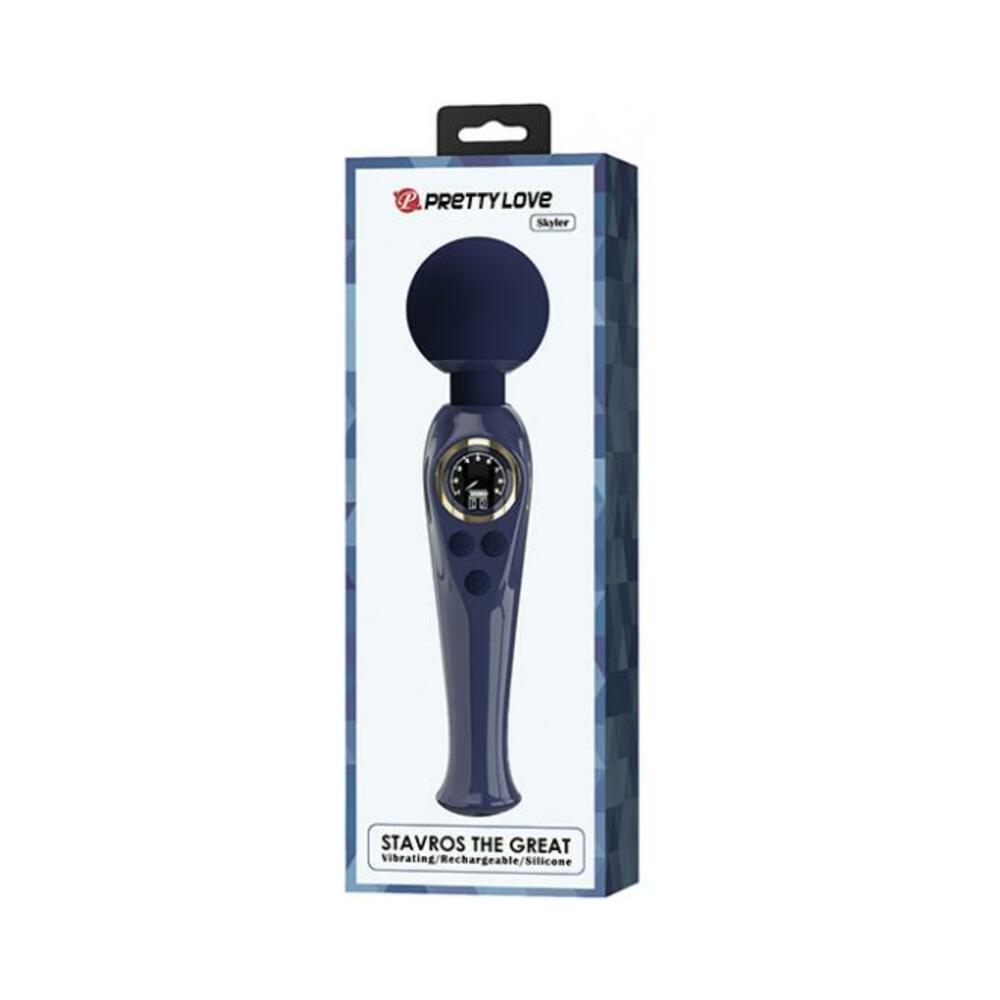 6959532334609_1 Pretty Love Skylar Led Digital Display Wand - Blue - Image 1