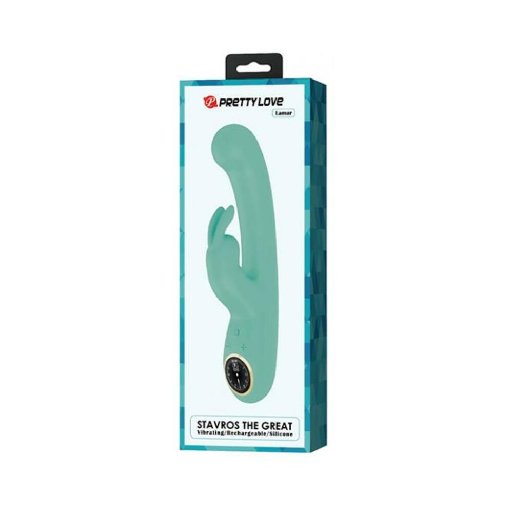 6959532335460_1 Pretty Love Lamar Led Digital Display Rabbit - Turquoise - Image 1