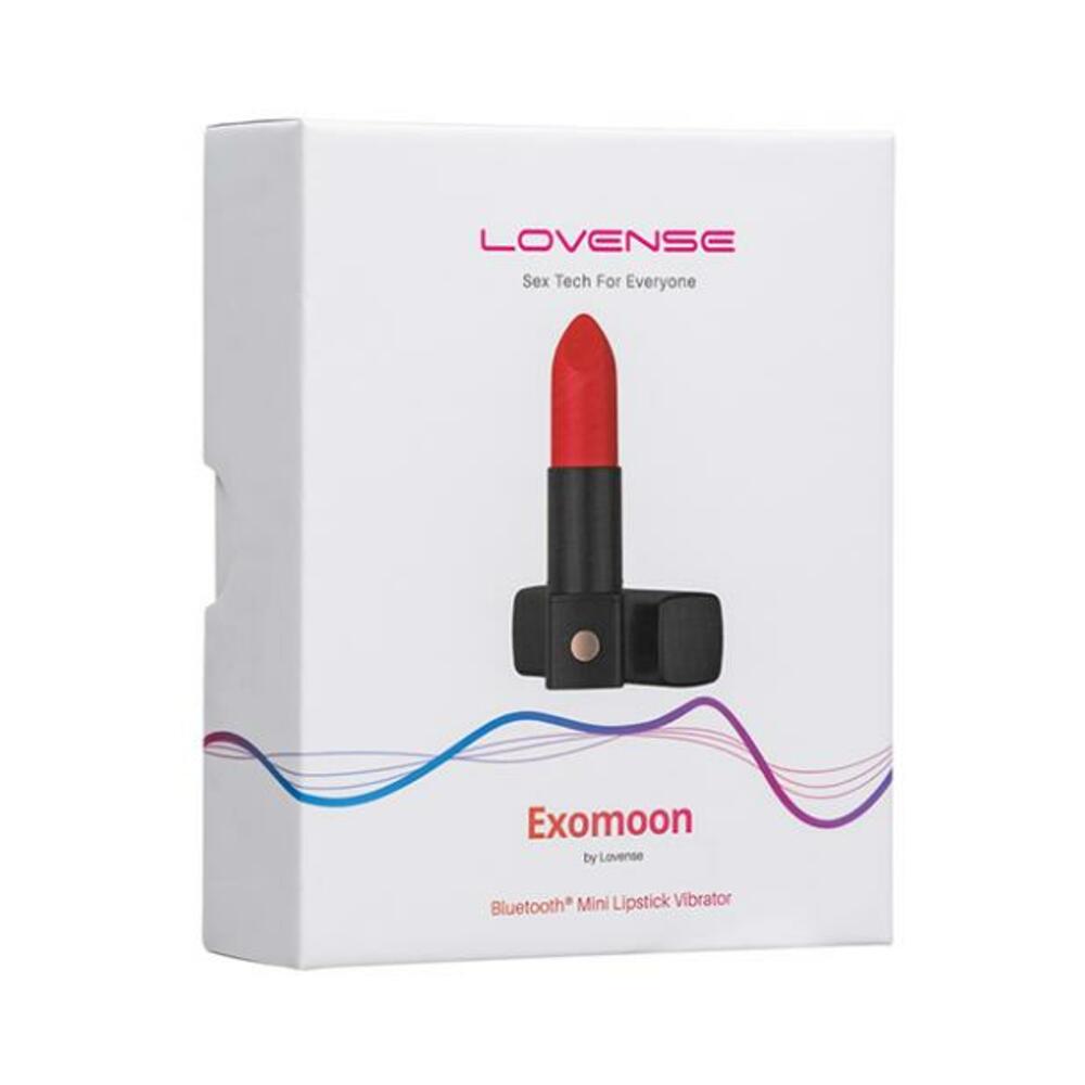 6972677430081_1 Lovense Exomoon App-compatible Lipstick Vibrator - Image 1