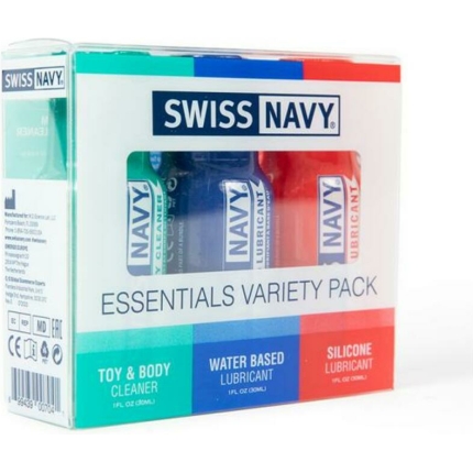 Swiss Navy Essentials Variety Pack 1 Oz.