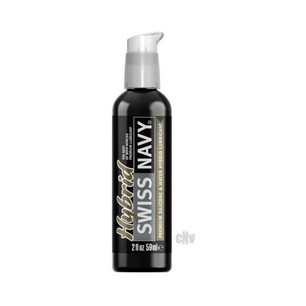 699439007188_1 Swiss Navy Premium Hybrid Lubricant - 2 Oz Bottle - Image 1