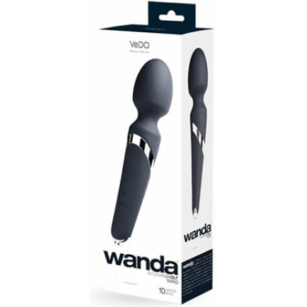 VeDO Wanda Rechargeable Wand - Just Black