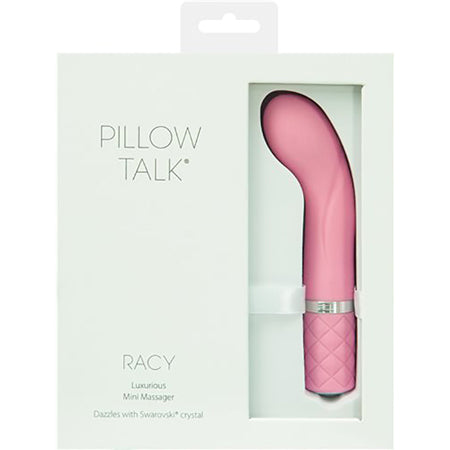 70947 Pillow Talk Racy Mini Massager Pink - Image 1