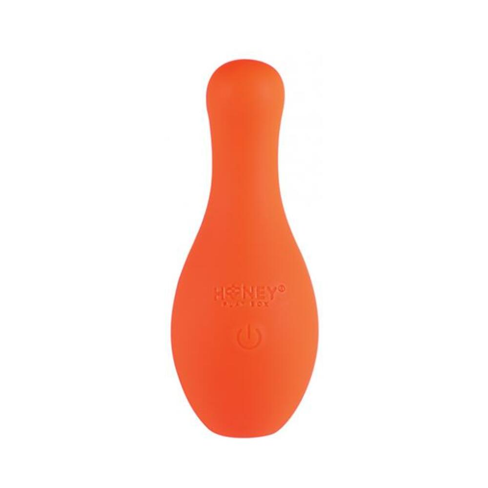 710022364638_1 Striker The Bowling Pin Vibrator - Orange - Image 1