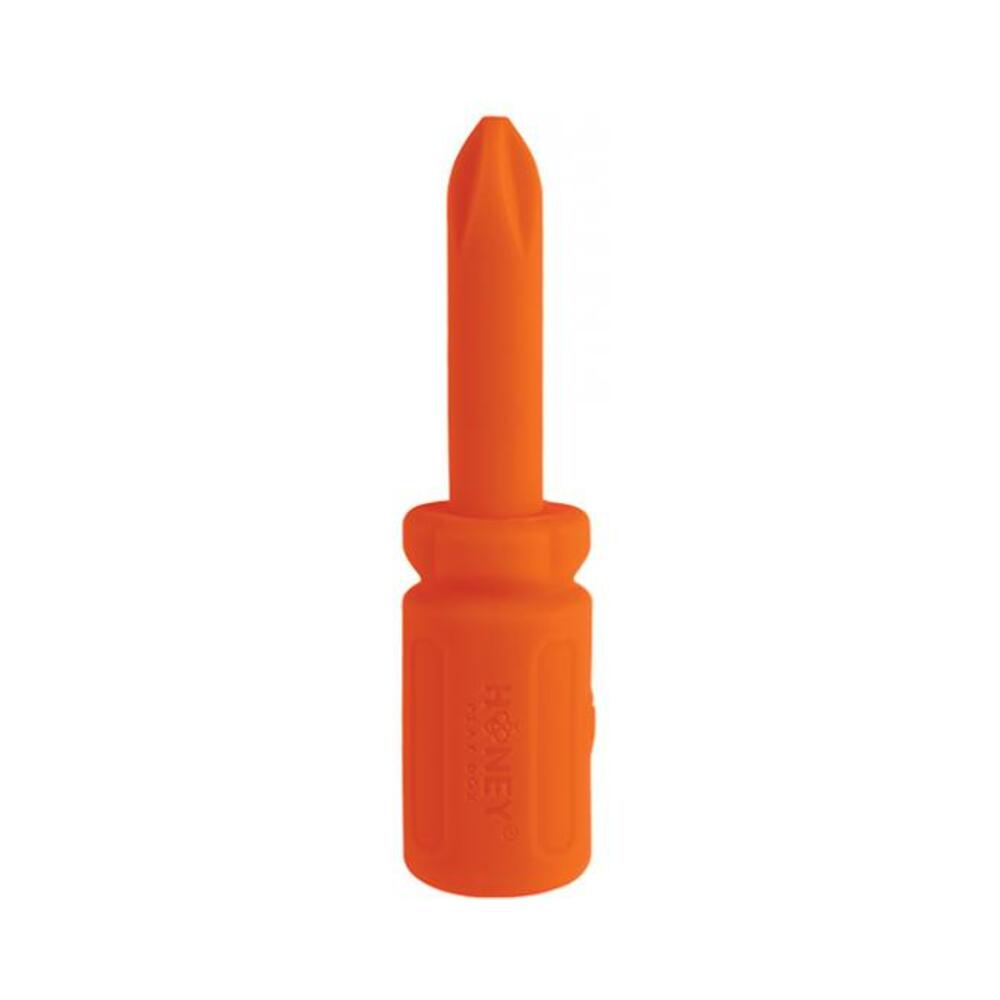 710022364645_1 Sensation Spike The Screwdriver Vibrator - Orange - Image 1