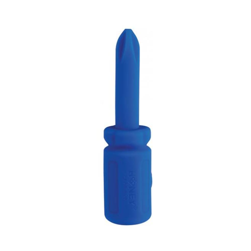 710022364805_1 Sensation Spike The Screwdriver Vibrator - Blue - Image 1
