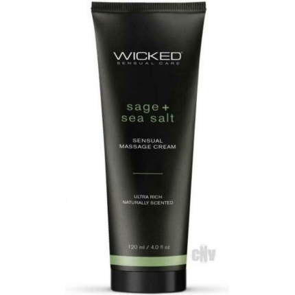 Wicked Sensual Massage Crm Sage/sea Salt