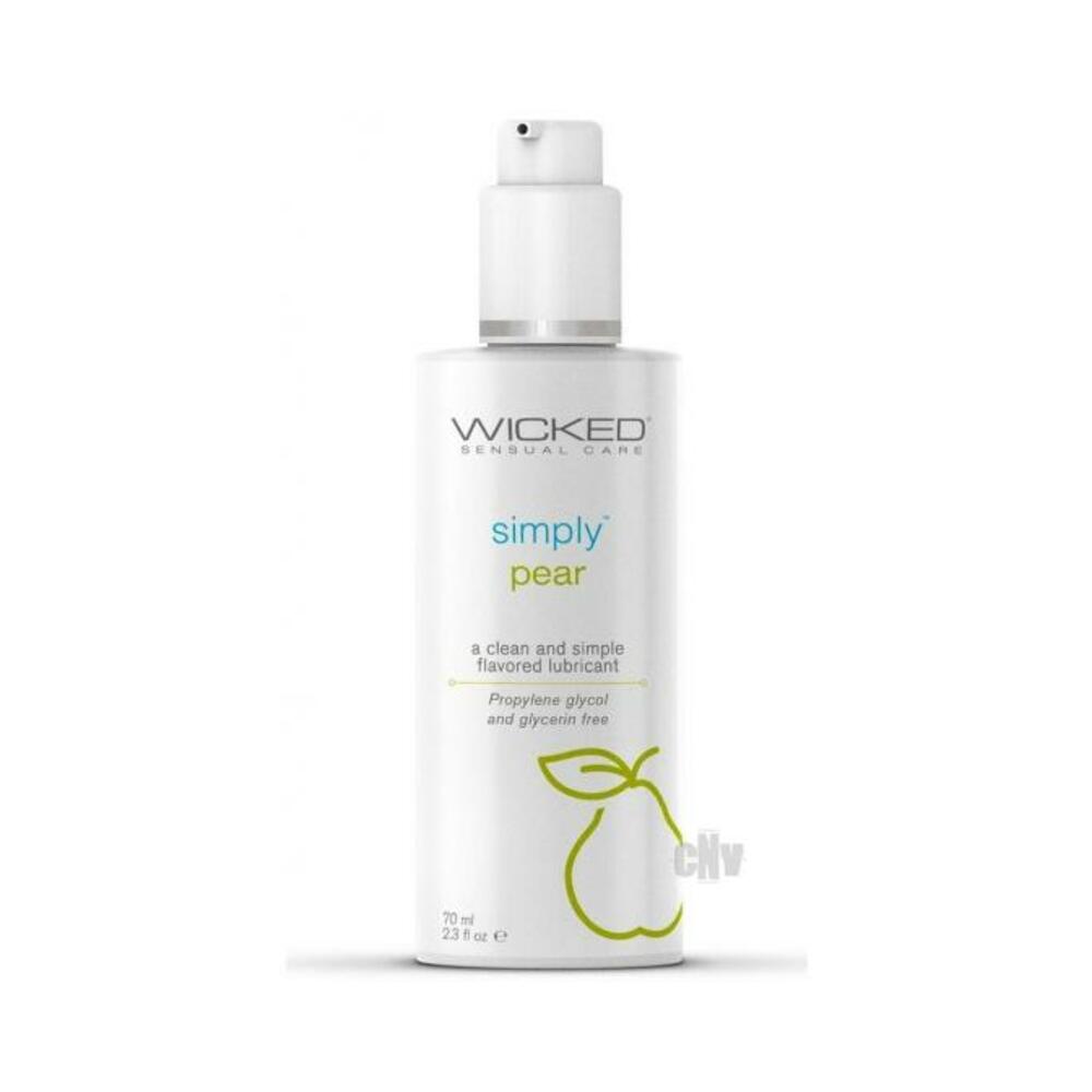 713079911329_1 Simply Pear Lube 2.3oz - Image 1