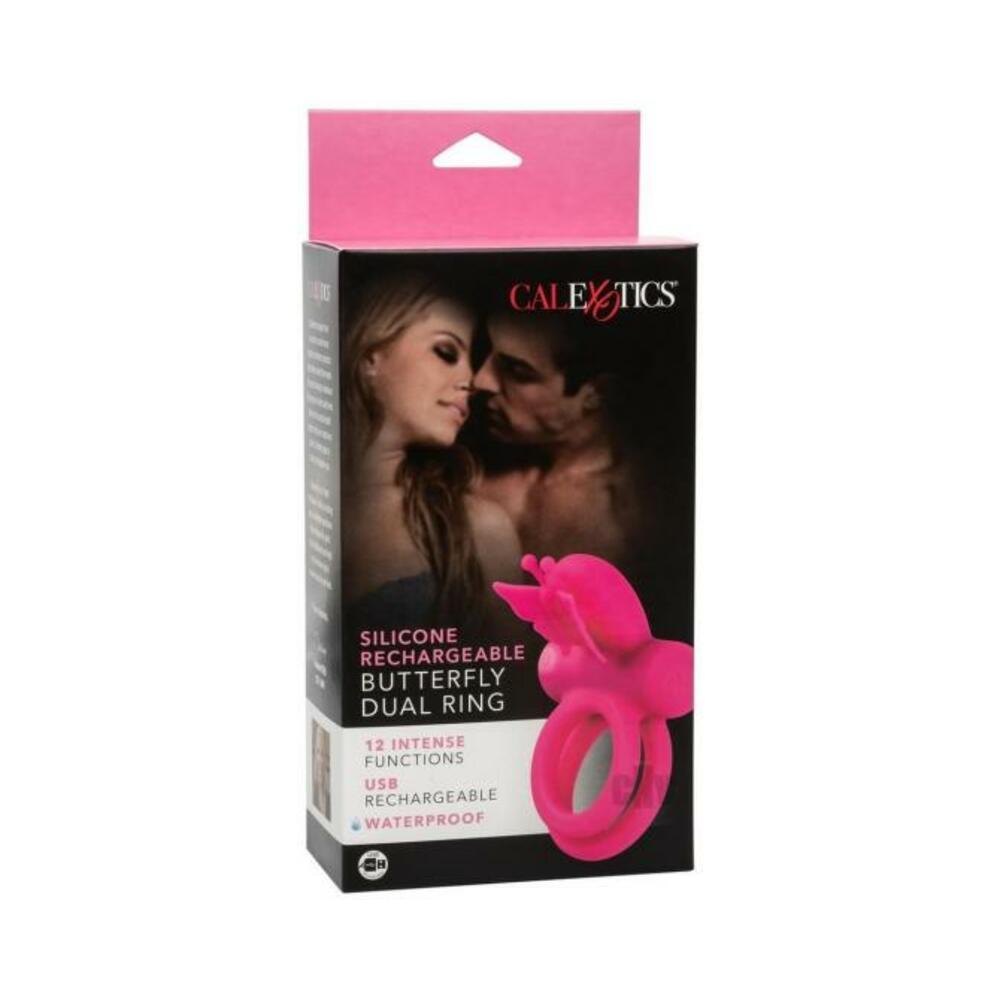 716770104434_1 Silicone Recharge Dual Butterfly Ring - Image 1