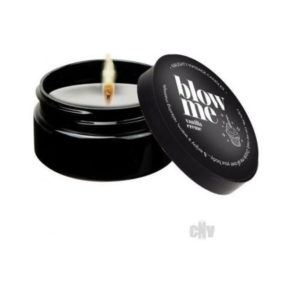 739122143011_1 Massage Candle 2oz Blow Me - Image 1