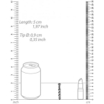 Shots Ouch 9mm Urethral Sounding Metal Plug - Image 3