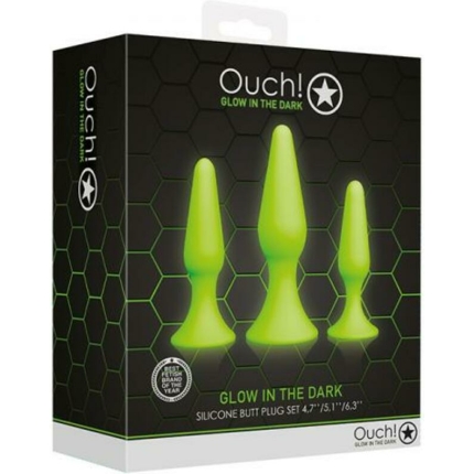 Ouch Butt Plug Set Gitd