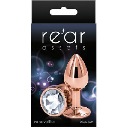 Rear Assets Rose Gold Small - Clear