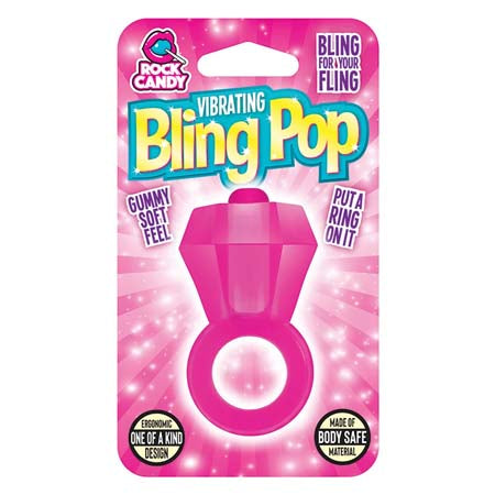 74635 BLING POP RING - PINK - Image 1