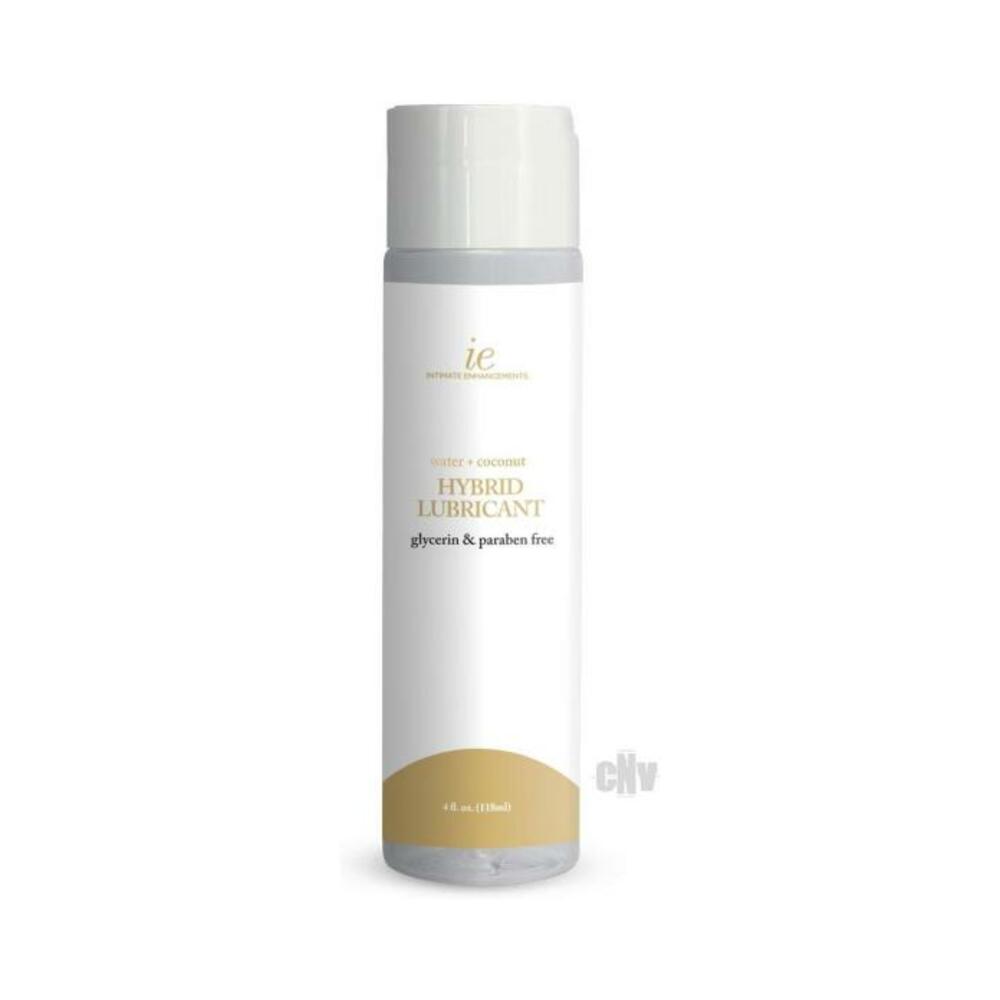 782421082109_1 Intimate Enhancements Hybrid Lubricant Water & Coconut 4 Fl. Oz. - Image 1