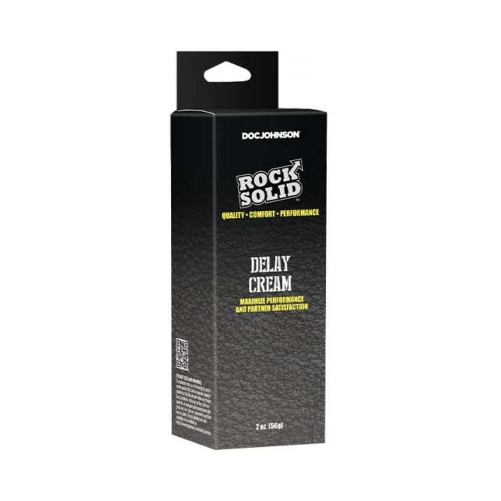782421084035_1 Rock Solid Delay Cream 2oz Boxed - Image 1