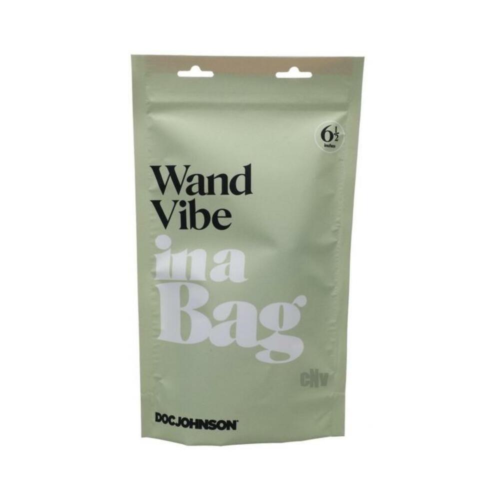 782421084110_1 In A Bag Wand Vibrator Black - Image 1
