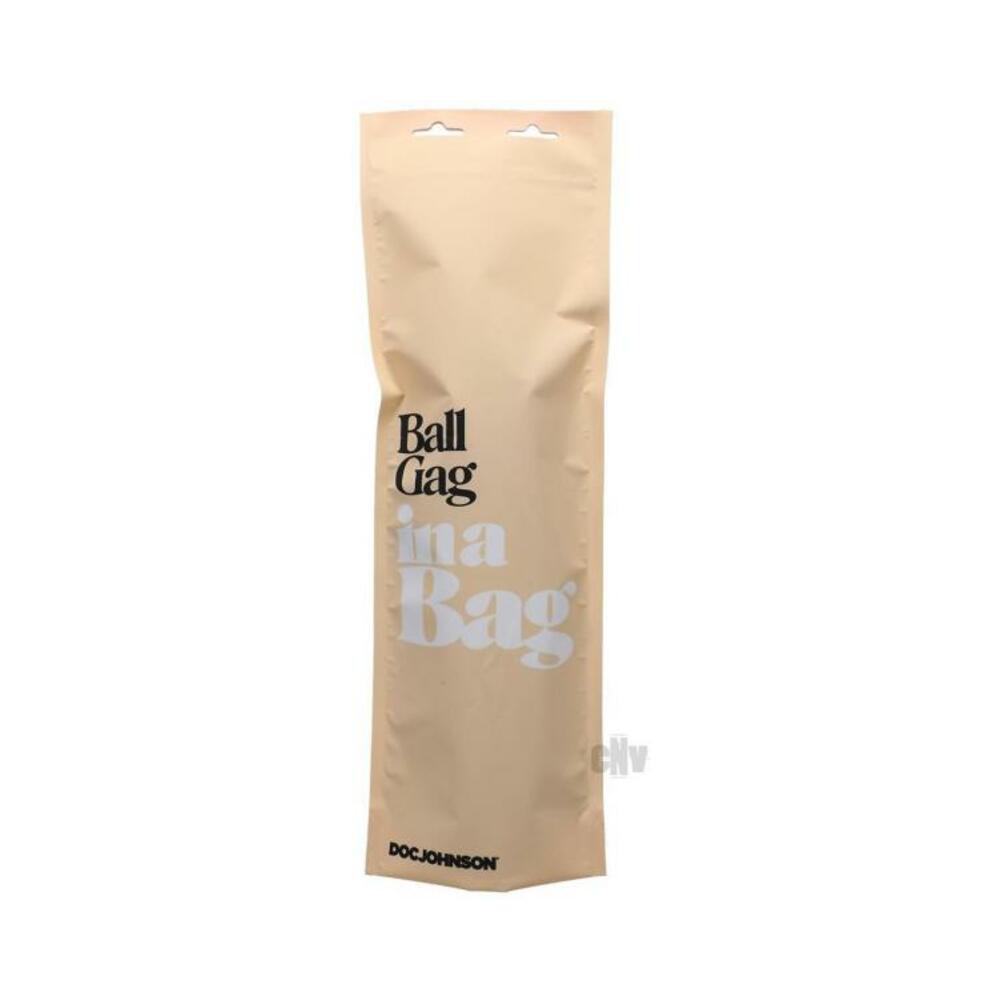 782421084240_1 In A Bag Ball Gag Black - Image 1