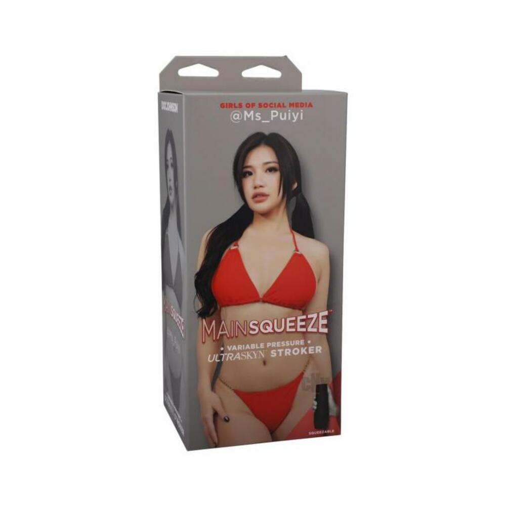 782421085513_1 Main Squeeze Girls Of Social Media @ms_puiyi Ultraskyn Stroker Vagina Beige - Image 1