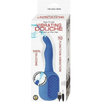 Vibrating Douche Blue