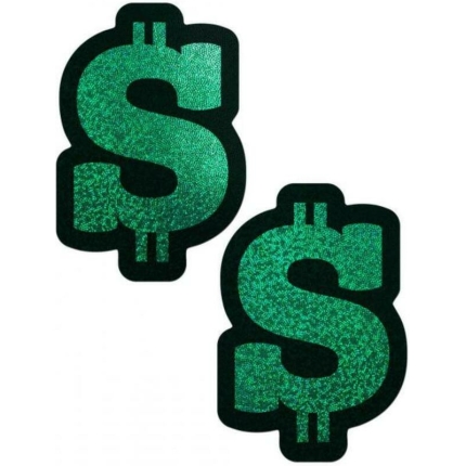Pastease Green Glitter Dollar Sign