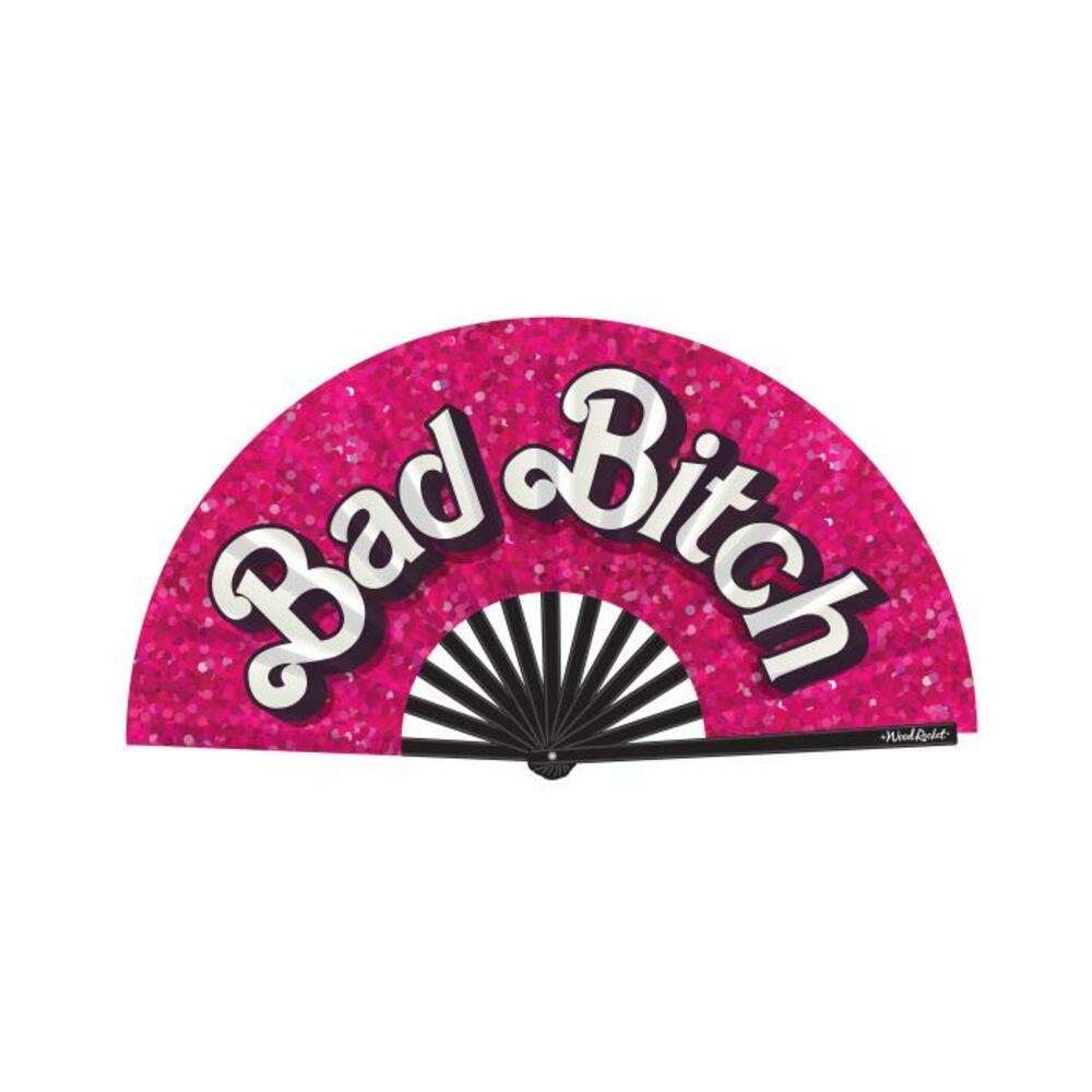 785571087383_1 Bad Bitch Hand Fan (net) - Image 1
