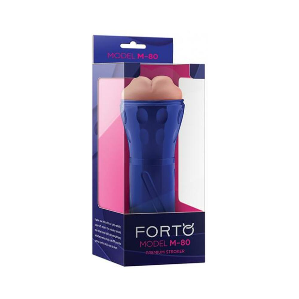 810119281869_1 Forto Model M-80 Hard-side Mouth Masturbator - Light - Image 1