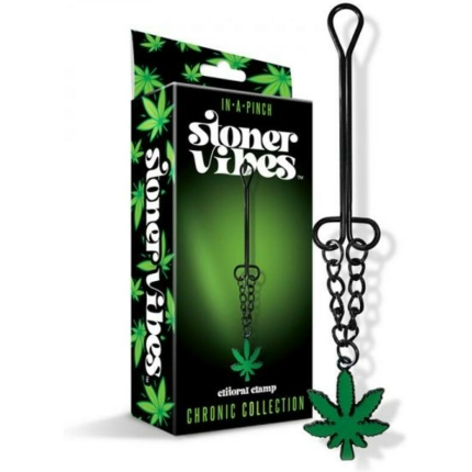 Stoner Vibes Chronic Collection Clitoral Clamp With Chain