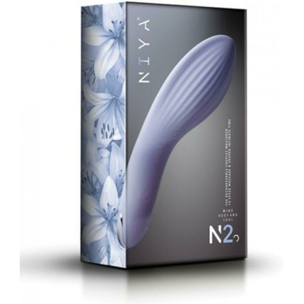Niya 2 Couples Massager Cornflower Rebranded Packaging