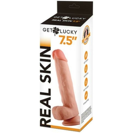 Get Lucky 7.5-inch Dual-layer Dong - Light