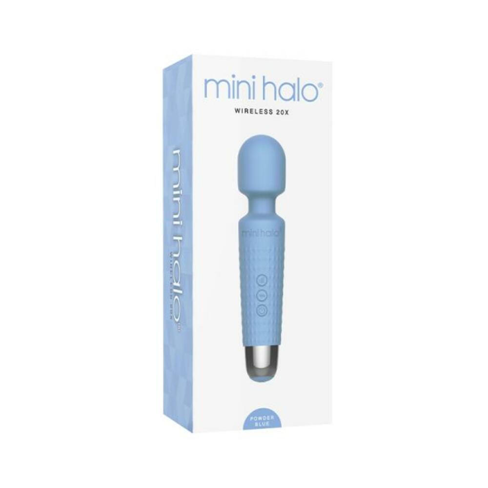 812024033113_1 Mini Halo Wireless Wand 20x Silicone Powder Blue - Image 1