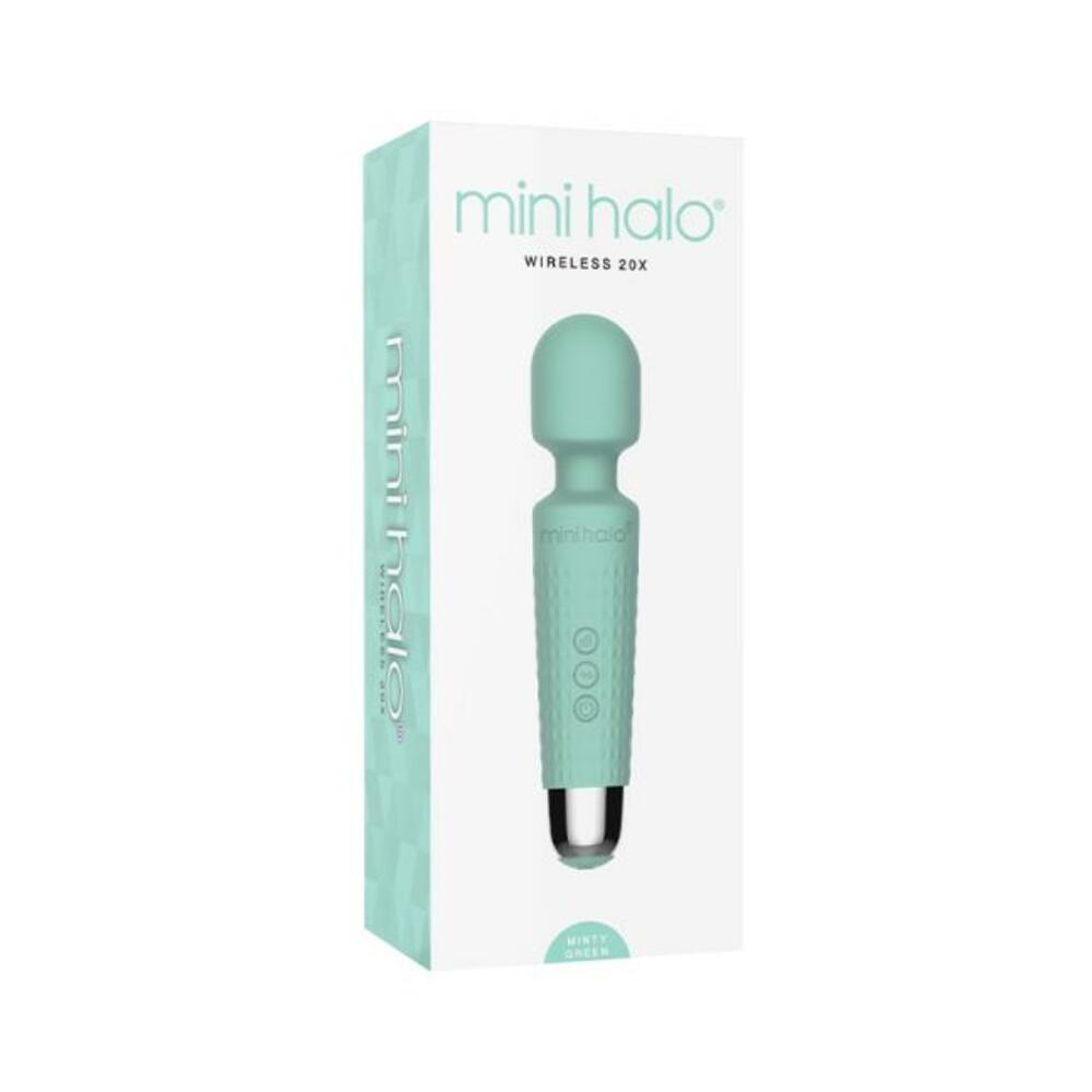 812024033120_1 Mini Halo Wireless Wand 20x Silicone Minty Green - Image 1