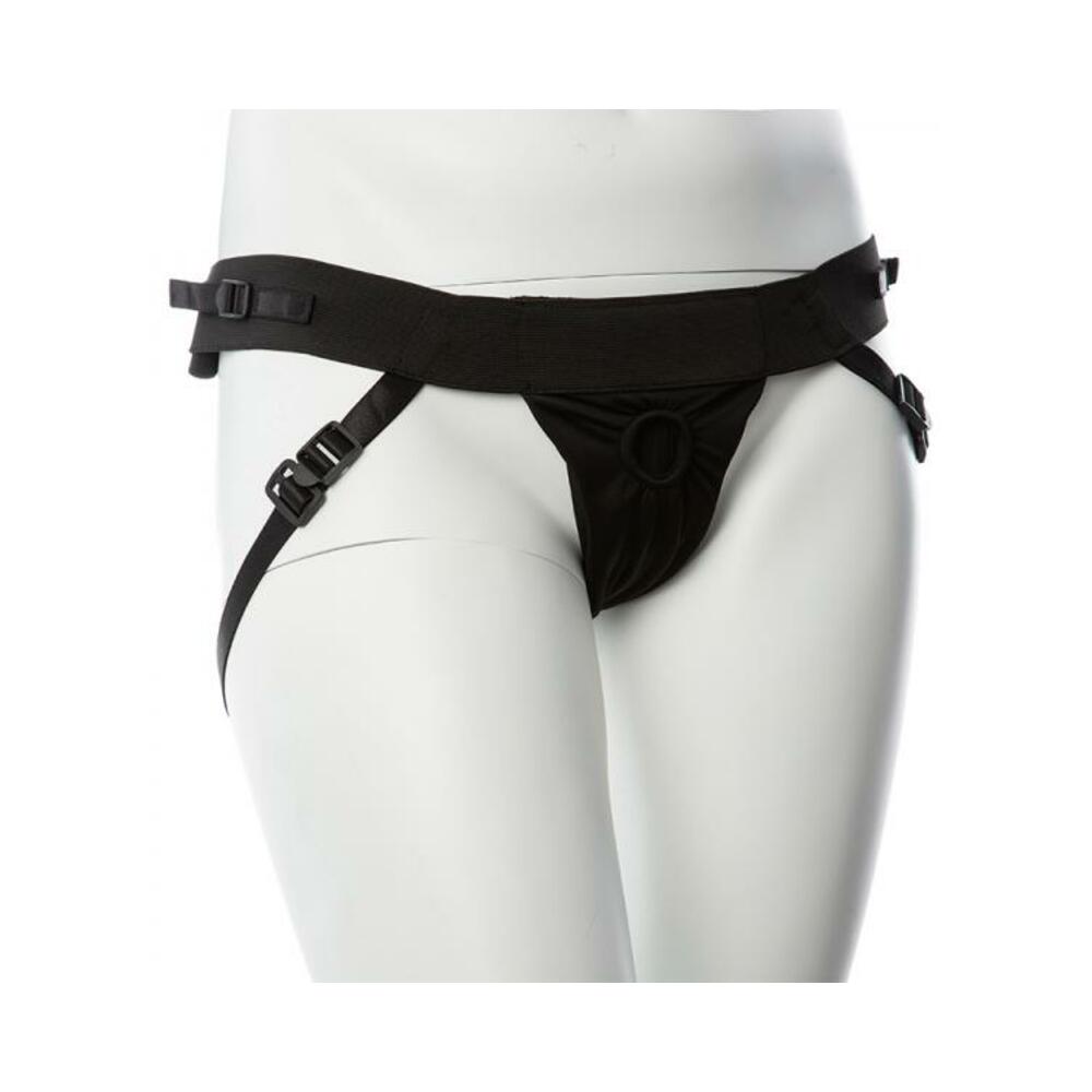 812024033885_1 Gender Fluid Johnnie Strap-on Harness Black - Image 1