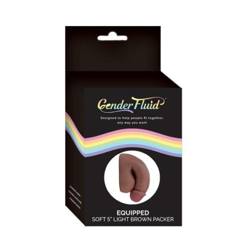 812024034233_1 Gender Fluid Equipped Soft Packer 5 In. Light Brown - Image 1