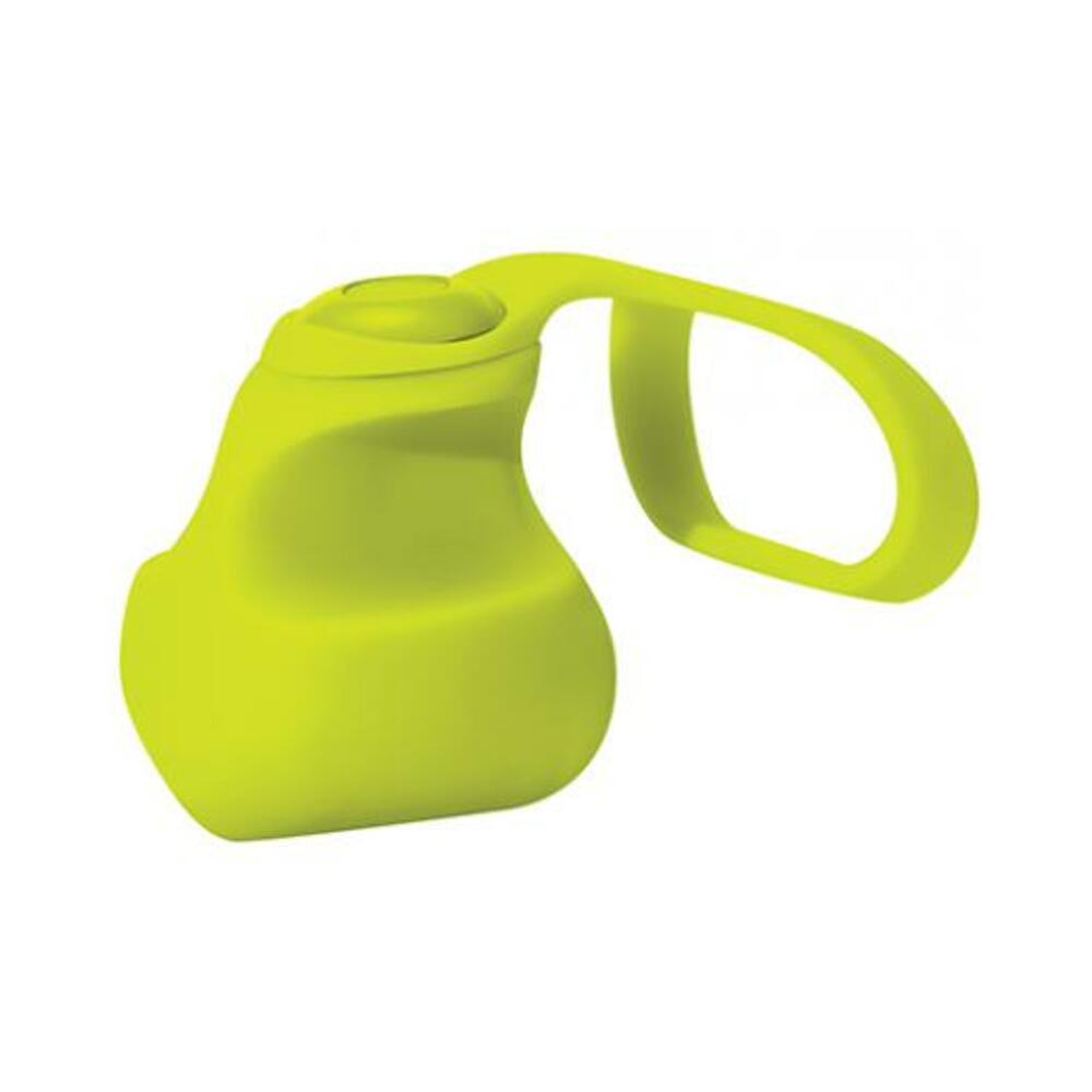 813686021234_1 Dame Fin Finger Vibrator - Citrus - Image 1