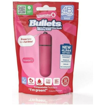 Screaming O 4b Bullet Strawberry