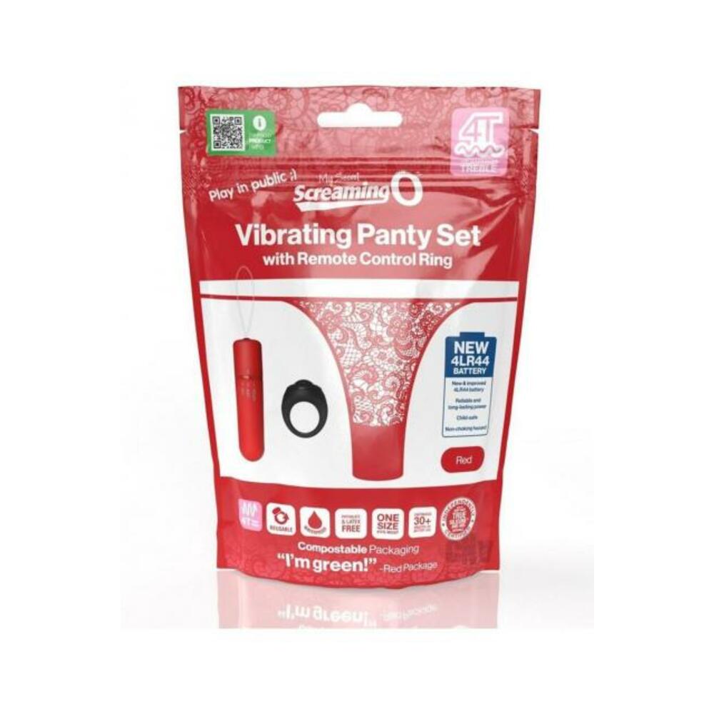 817483015472_1 My Secret Screaming O 4t Panty Vibe Red - Image 1