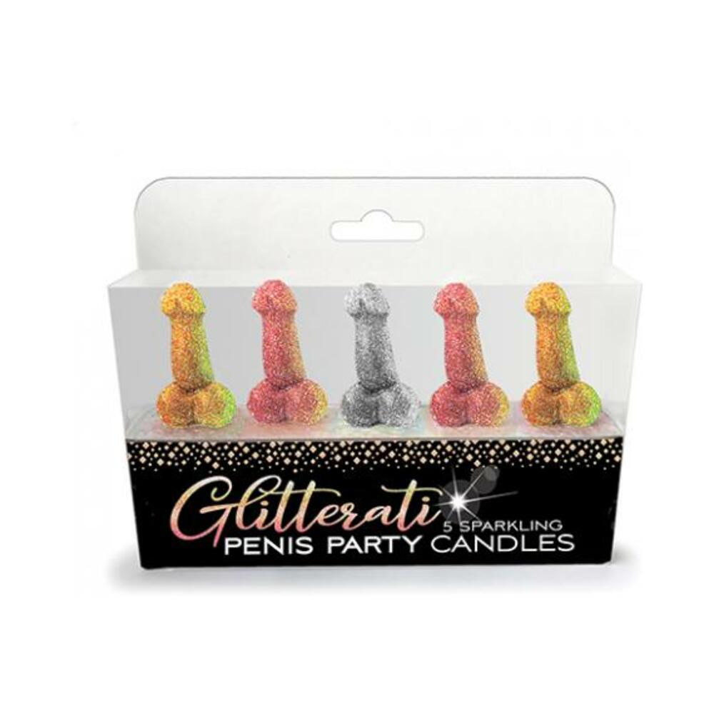 817717010341_1 Glitterati Party Candle - Image 1