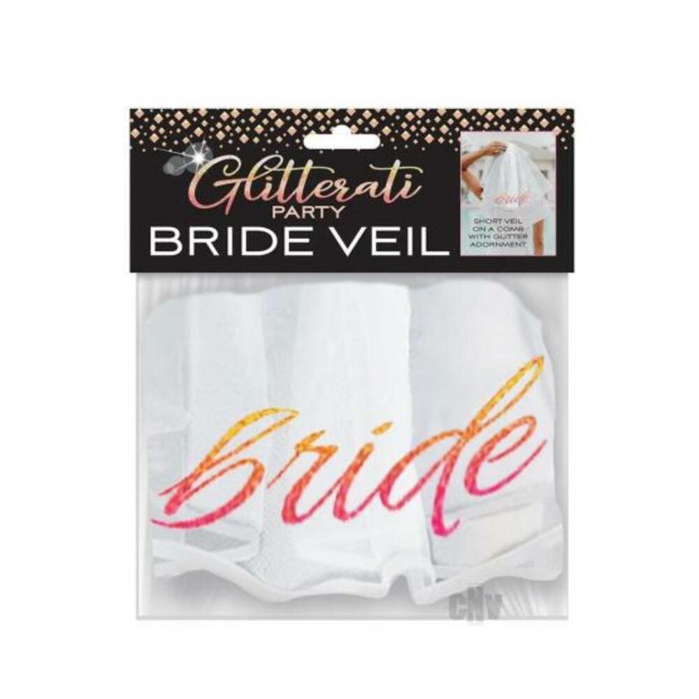 817717010884_1 Glitterati Bride Veil - Image 1