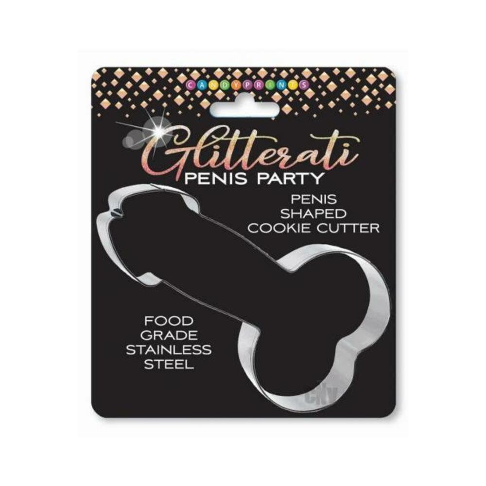 817717011218_1 Glitterati Penis Cookie Cutter - Image 1
