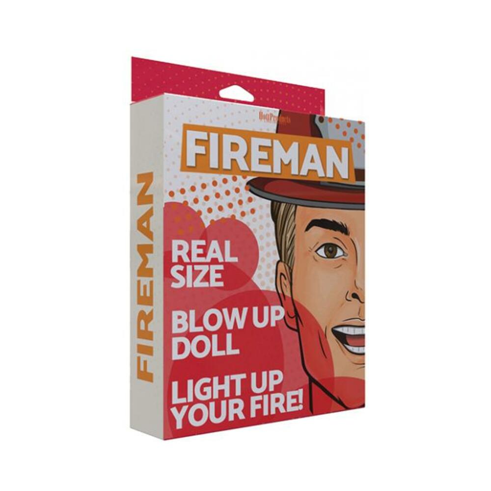 818631033355_1 Fireman - Inflatable Party Doll - Image 1