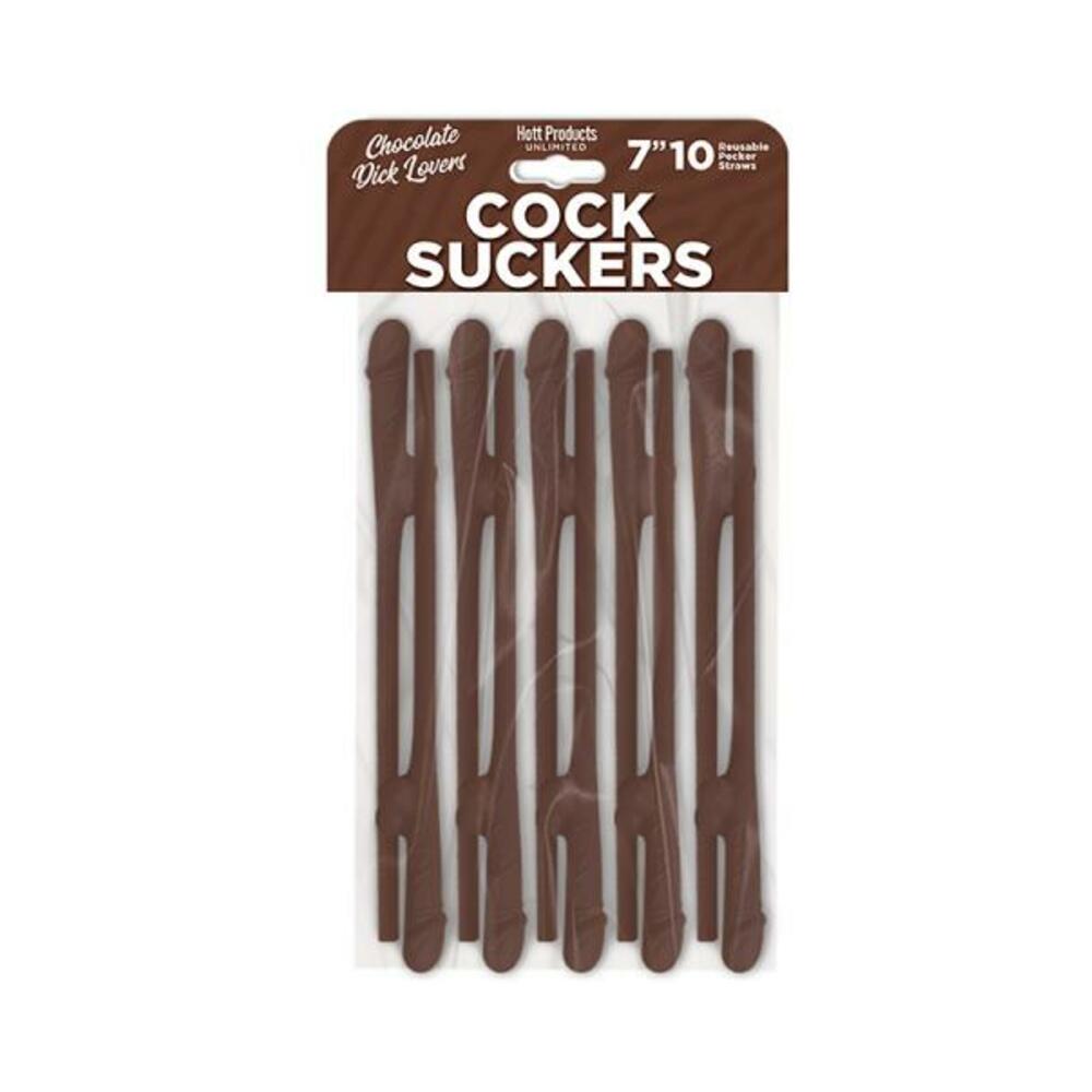 818631034475_1 Skins Pecker Straws Chocolate Lovers (10-pack) - Image 1
