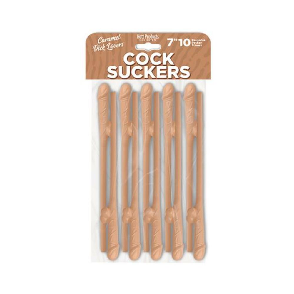 818631034499_1 Skins Pecker Straws Caramel Lovers (10-pack) - Image 1