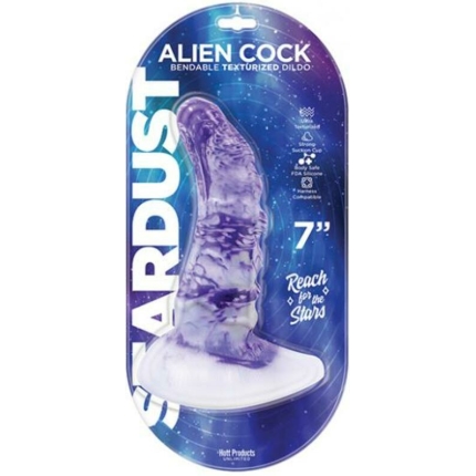 Stardust Alien Cock Purple/white