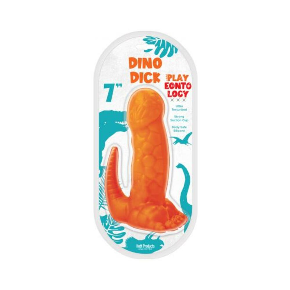 818631034864_1_8ae62e49-9890-4a98-9cb1-0fa306ca1e2c Playeontology Reptile Series Dino Dick 7 In. Silicone Dildo - Image 1