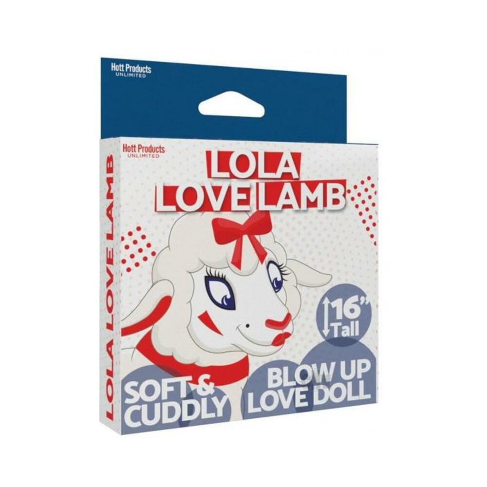 818631035090_1 Lola Love Lamb Inflatable Doll - Image 1